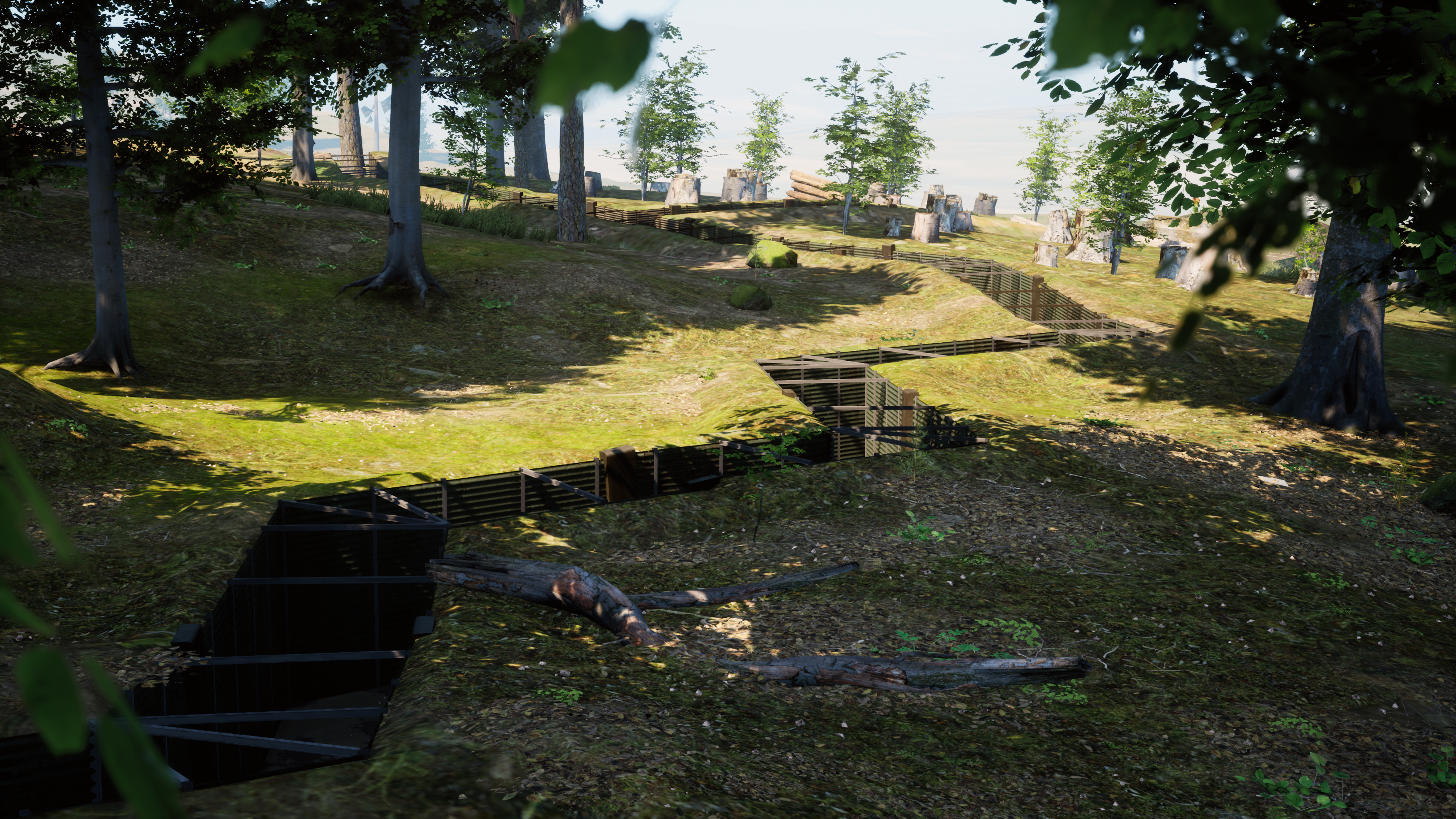 Leveldesign in UE5.7 der "Fulda Gap"